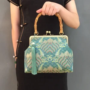 Silk Embroidery Bag Chinese Cheongsam Style Clutch